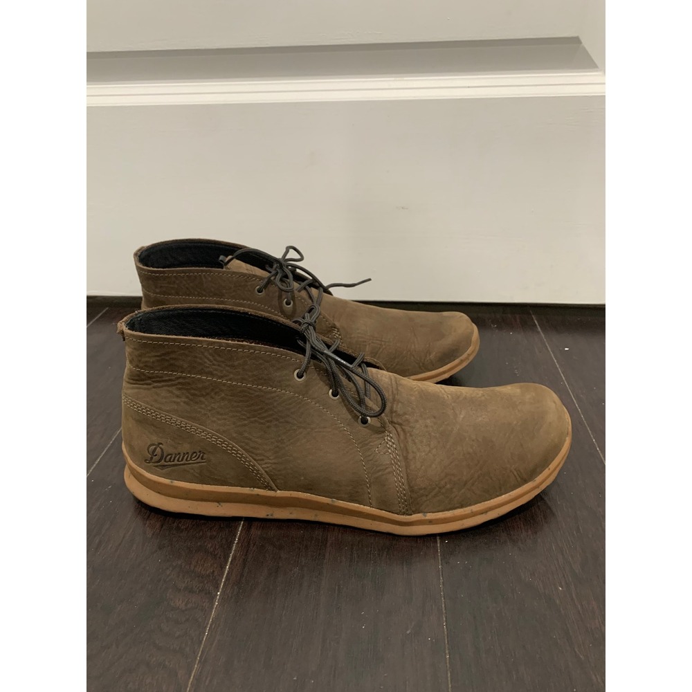 Danner Forest Chukka Bracken Brown Leather Boots Mens 11.5 37641